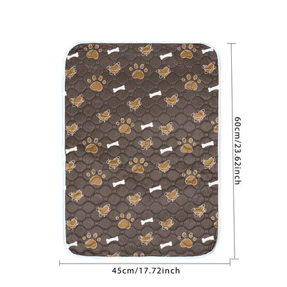 BIAI Winter New non-slip Mat for Pets Waterproof Dog Pee Pad Breathable Cat Mat Washable Pet Diaper Pad High Absorbent Pet Mat