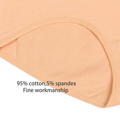 4Pcs/Lot High Waist Panties Women Underwear Cotton Shapers Body Slimming Plus Size Briefs Underpants Female Sexy Lingerie Shorts