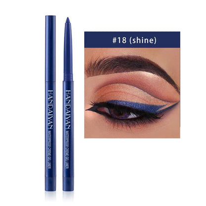 Matte Eyeliner Pencil - Waterproof Gel Pencil With 20 Colorful Shades | Long Lasting, Quick Dry