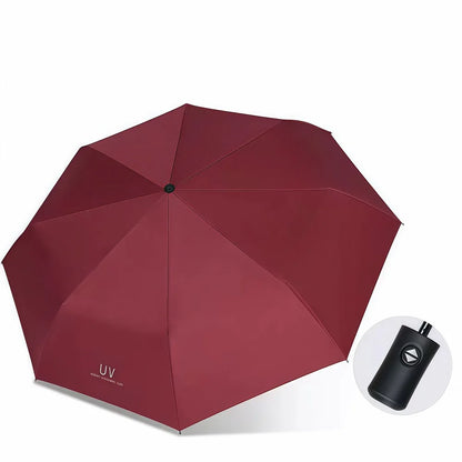 The portable automatic umbrella is sturdy and durable, suitable for various weather conditions zwq
