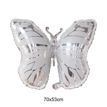 Large Butterfly Foil Balloon - Helium Birthday Party Decoration Baby Shower Photo Prop