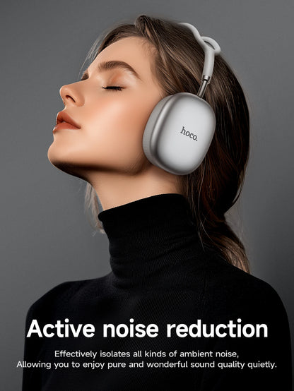 HOCO W55 Plus ANC Noise Reduction Over-ear Bluetooth 5.4 Headphones Wireless Sport Headset Head mounted For Smart Phone AUX mode
