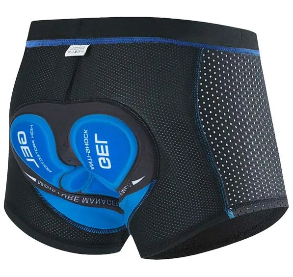 Cycling Shorts Breathable Mesh Cycling Underwear 5D Gel Pad Shockproof MTB Bike Shorts Man Shorts