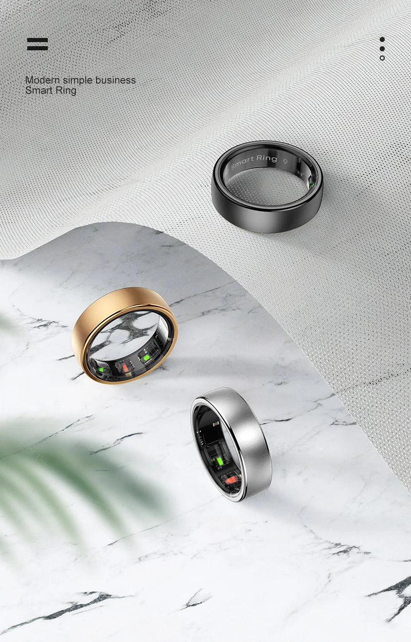 R10 Monitoring Ring For Galaxy Qring Heart Rate Monitor More Precise Stainless Steel Wireless Charger Products 2025 New Couples