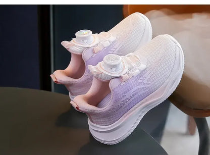 Firm Stitching Kids Mesh Casual Sport Shoes Breathable Raw Material Solid Structure Fitness Outdoor Play Shoes