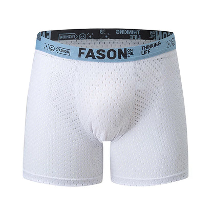 5-piece Set Of Men's Solid Color Underwear Breathable Quick Drying Fashionable Sporty Comfortable And Suitable For Teenagers