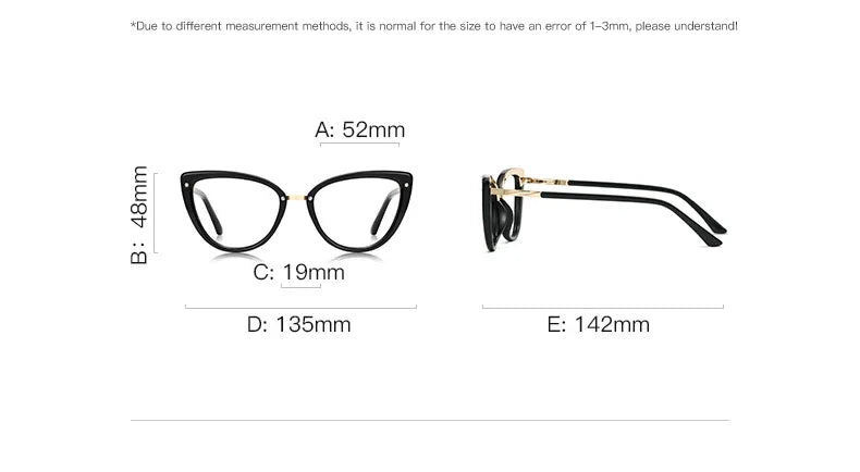 Cat Eye Reading Glasses – Women's Fashion Eyewear With Blue Light Protection