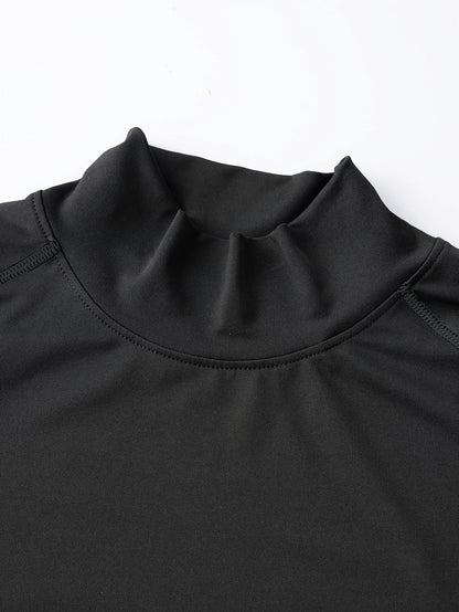 Men's Fleece Shirt - Long Sleeve Quick Dry Shirt | Breathable Workout Top