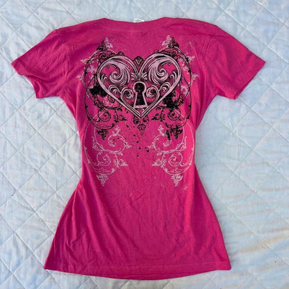 Summer New Millennium Women's Y2K Slim Fit T-Shirt Spicy Girl Retro Style Women's Printed Top