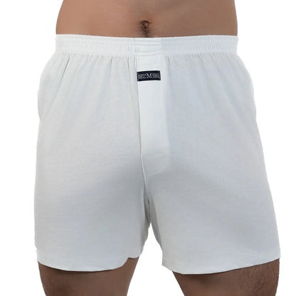 1PC Big Underpants Solid Pajama Bottoms At Home Plus Size Boxers Brief For Men High Waist Allo Pants Cotton Slacks Sleep Bottoms