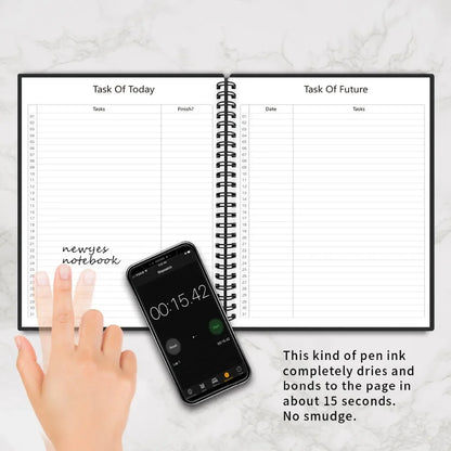 Reusable Erasable Notebook - A4 Spiral Smart Notebook With Microwave Heating