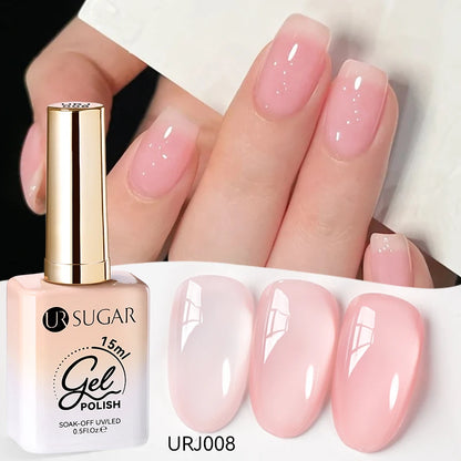 Jelly Gel Polish - Eco Friendly Semi Permanent UV LED Nail Polish for Salon Use