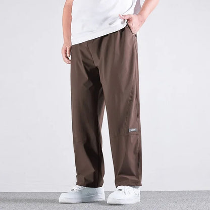 10XL Casual Pants Mens Straight Loose Trousers Men Clothing Elastic Waist Quick Dry Pants Summer Fashion Oversized Joggers Pants