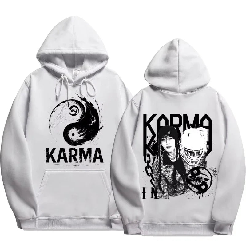 2025 Trendy Casual Loose Oversized Men's and Women's Hooded Sweatshirt FELIX Han BANGCHAN CHANGBIN HYUNJIN LEE KNOW K-POP