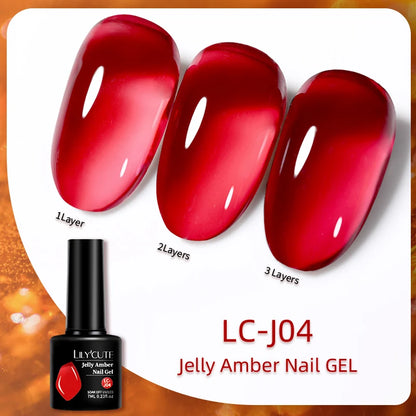 Gel Nail Polish - LILYCUTE UV Gel Varnish 7ML | Soak Off, Long Lasting Colors