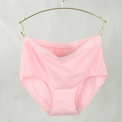 Pure Cotton Women's High Waist Underwear Panties Female Soft Breathable Underpants Woman Plus Size Intimate Lingerie Mom Briefs