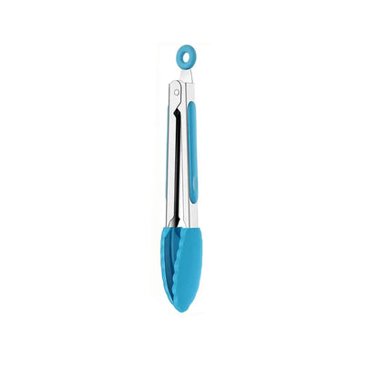Silicone Kitchen Tongs – Non-Slip Stainless Steel Cooking & BBQ Clamp