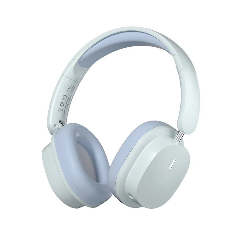 2026 New Foldable Headset Wireless Bluetooth Earbuds Head Mounted Noise Cancelling Earphones Sports with Mic Music Headphones