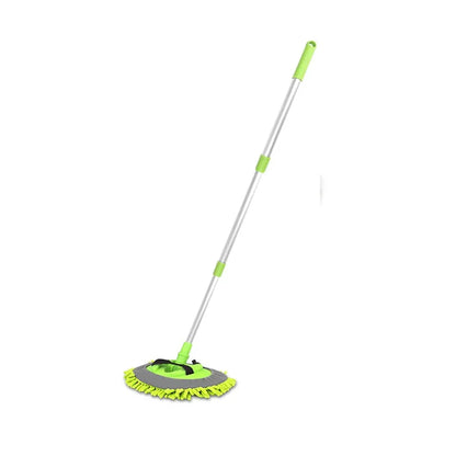 Telescoping Car Cleaning Brush - 2-in-1 Wash Duster with Chenille Mop - ZOOMNSTORE