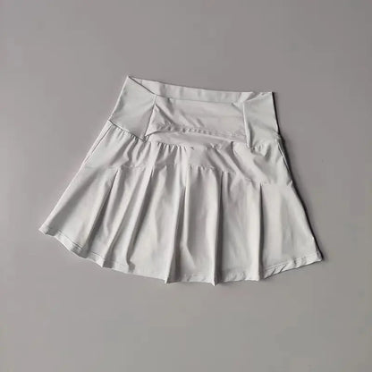 Women Tennis Skirt High Waist Shorts in Skirt Sports Skirt Gym Shorts Fitness Yoga Skirt Running Sport Skirts Golf Wear Skirt