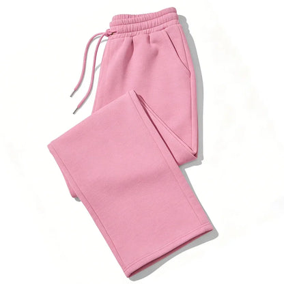 Mens Sweatpants Straight Fit Joggers for Sports and Streetwear Loose Oversized Casual Pant Drawstring Multi-pocket Men Long Pant