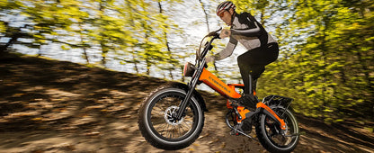 Cybervelo 20” Fat Tire 2000W Peak Motor Luxury Foldable Ebike 48V Removable Battery E Bicycle 35+ MPH 100+Miles Long Range EK6