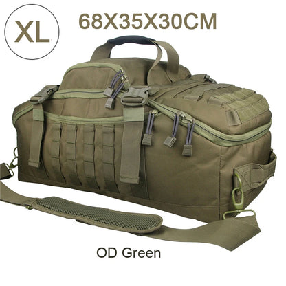 Molle Tactical Backpack - 30L50L80L Outdoor Mountaineering Bag for Hiking  Camping