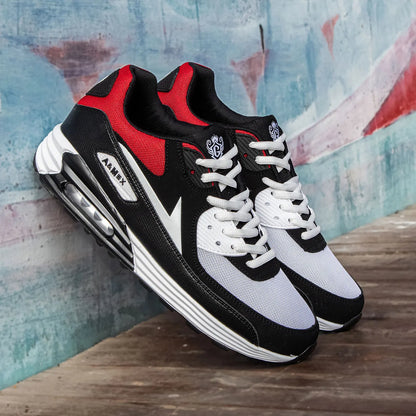 Men's Running Shoes Breathable Air Cushion Sneakers Athletics Sport Trainer Tennis Basketball Shoes