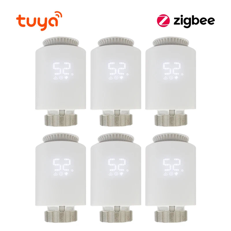 Smart Thermostatic Radiator Valve | Alexa Compatible TRV With Child Lock & Weekly Schedule