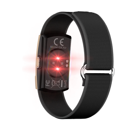 QX Air 25 Days Battery Life Heart Rate & Sleep Tracker Real-time Monitoring Light Exercise IP68 Waterproof Smart Band Bracelet