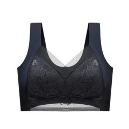 Seamless Lace Bra - Large Size Underwear | Breathable Thin Bra With Beautiful Back
