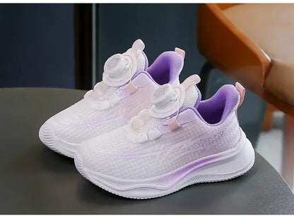 Firm Stitching Kids Mesh Casual Sport Shoes Breathable Raw Material Solid Structure Fitness Outdoor Play Shoes