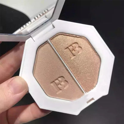 Fenty Beauty Makeup Suit Lip Gloss High Gloss Matt Powder Contour Stick and Setting Loose Powder Lady Lasting Natural Makeup