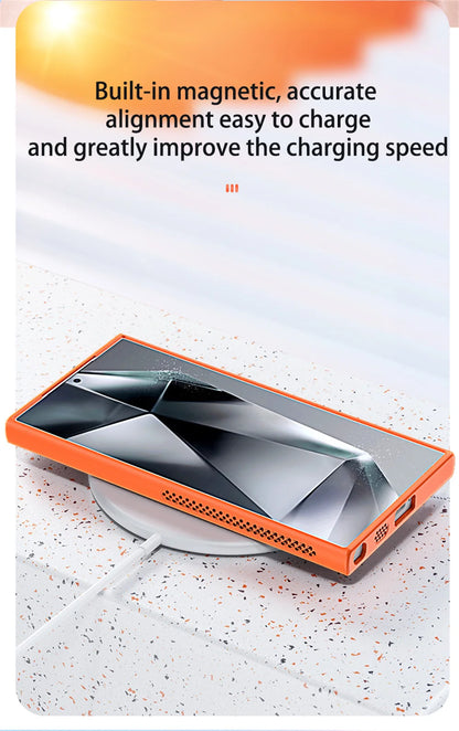 Magnetic For Magsafe Heat Dissipation Phone Case For Samsung S26 S25 S24 S23 Ultra S22 Plus FE Luxury Shockproof Protector Cover