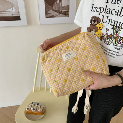 Baby Diaper Bag Cartoon Print Nappy Bag Zipper Handbag Carry Pack Travel Outdoor Diaper Storage Bag Multi Functional Storage Bag