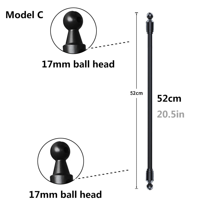 Flexible Arm Monopod Selfie Stick Rod Mount Holder Stands for Mobile Phones for Gopro Hero DJI OSMO Insta 360 Cameras Tripod