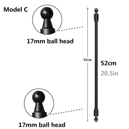 Flexible Arm Monopod Selfie Stick Rod Mount Holder Stands for Mobile Phones for Gopro Hero DJI OSMO Insta 360 Cameras Tripod