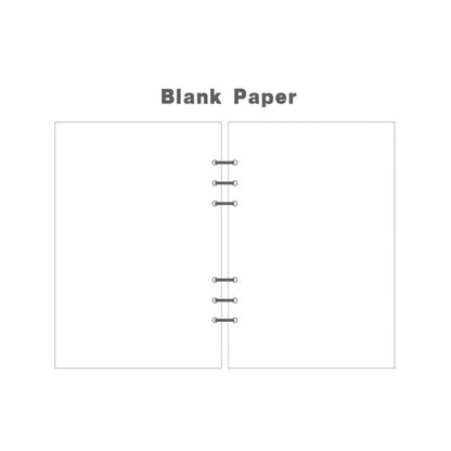 Laser Notebook Planner - A5 Organizer Binder With PVC Cover & Durable Journal Case