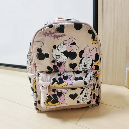 Disney Minnie Girls Backpack - High Quality Large Capacity School Bag - ZOOMNSTORE
