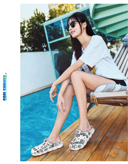 Men Beach Sandals - Lightweight EVA Fishing Sandals | Casual Slip-On Outdoor Sports Slippers