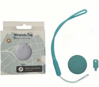 Tideboom Smart Tracker Global Positioning Works with Android Google Find My Device airtag for Kids Elderly Pet Car Tracking