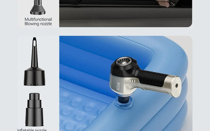 Wireless Car Vacuum - Portable Handheld Cleaner With Strong Suction & HEPA Filter