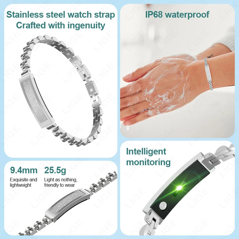 2026 New Smart Watch Pedometer Health Smart Bracelet Women Men Sports Fitness Waterproof Heart Rate Sleep Monitoring Wristbands