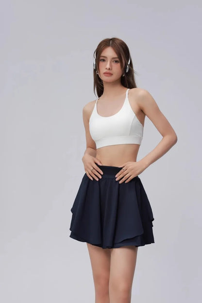 Women Tennis Skirt High Waist Shorts in Skirt Sports Skirt Gym Shorts Fitness Yoga Skirt Running Sport Skirts Golf Wear Skirt