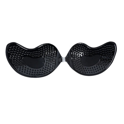 Invisible Push Up Bra - Strapless Backless Seamless Front Closure Wireless Sticky Silicone Bra