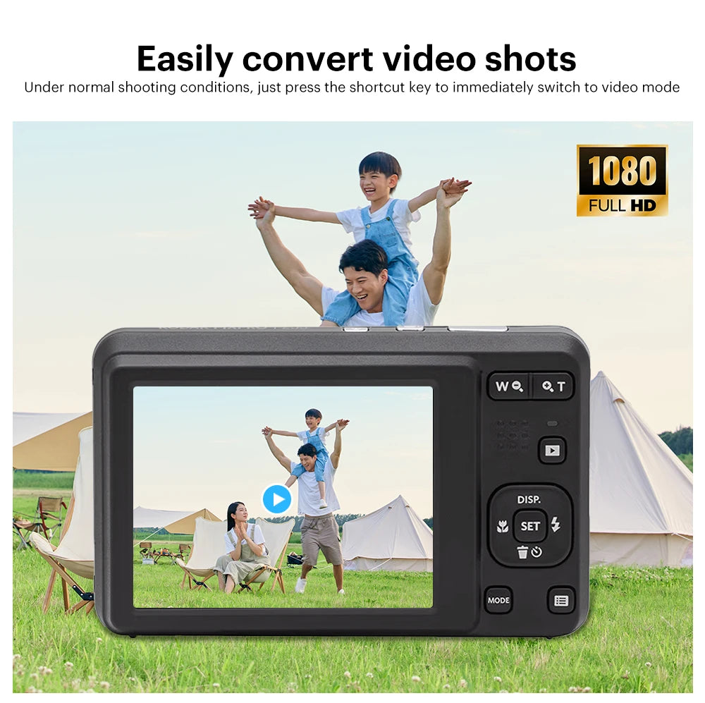 Kodak Digital Camera - 16MP Compact Camera with 5X Optical Zoom & 28mm Wide Angle Lens