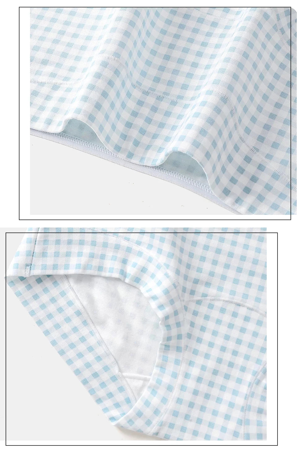 FallSweet 5/10PCS Plus Size Cotton Panties Seamless Women Mid-Rise Underwear Soft Breathable Underpants Briefs Female Lingerie