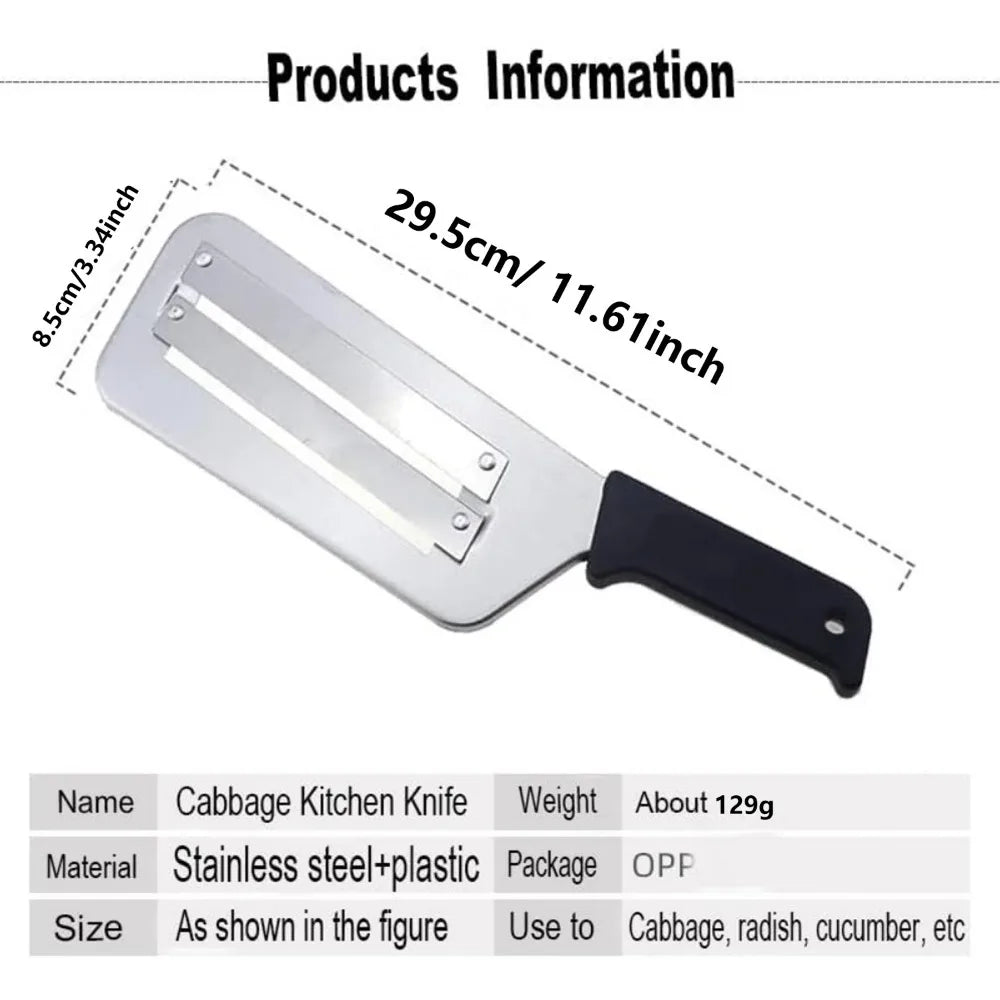 Multifunctional Stainless Steel Cabbage Cutter - Vegetable Cutting Knife