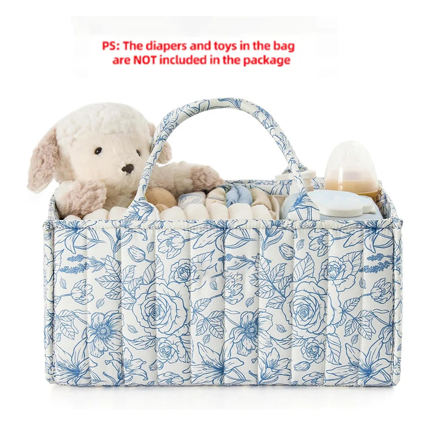 Baby Diaper Organizer Bag Folding Portable Diaper Stackers & Caddies High Capacity Storage Bag for Baby Things