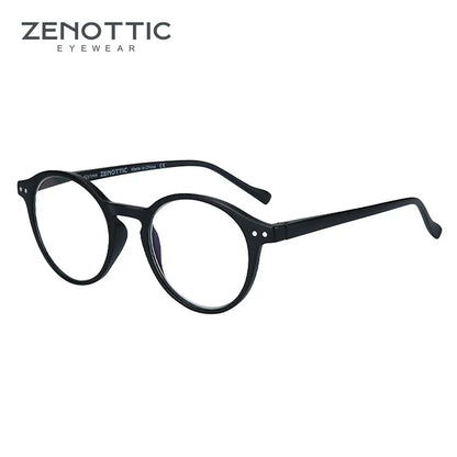 Retro Reading Glasses | Anti Glare, UV400 Protection, Circular Frame Stylish Reading Glasses